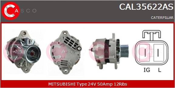 CASCO Altern.CATERPILLAR