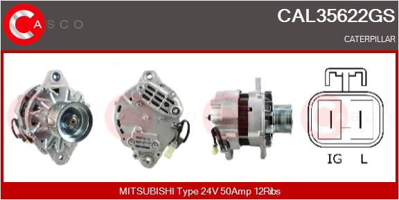 CASCO Altern.CATERPILLAR