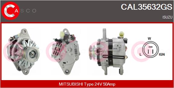 CASCO Altern.ISUZU