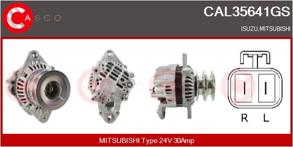 CASCO Altern.ISUZU,MITSUBISHI INDUSTRIAL