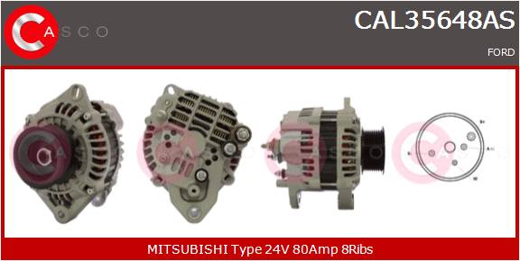 CASCO Altern.FORD,OTOSAN