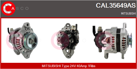 CASCO Altern.MITSUBISHI INDUSTRIAL