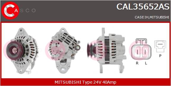 CASCO Altern.CASE IH, MITSUBISHI INDUSTRIAL