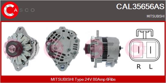 CASCO Altern.MITSUBISHI INDUSTRIAL