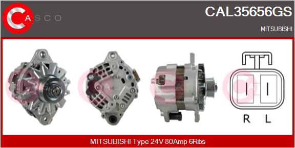 CASCO Altern.MITSUBISHI INDUSTRIAL