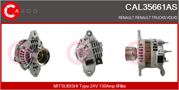 CASCO Alternatore RENAULT,RENAULT TRUCKS,VOLVO