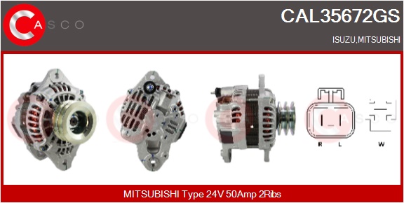 CASCO Altern.MITSUBISHI