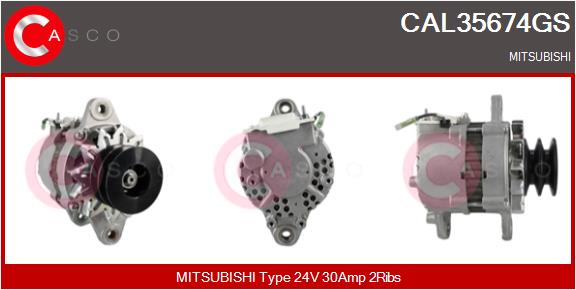 CASCO Altern.MITSUBISHI Industrial