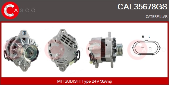 CASCO Altern.CATERPILLAR