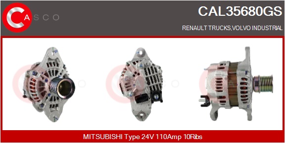 CASCO Altern.RENAULT TRUCKS