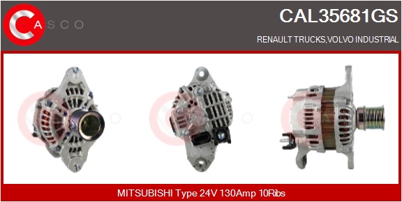 CASCO Altern.RENAULT TRUCKS