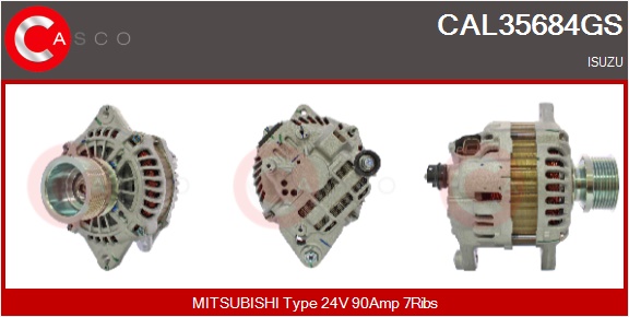 CASCO Altern.Orig.ISUZU