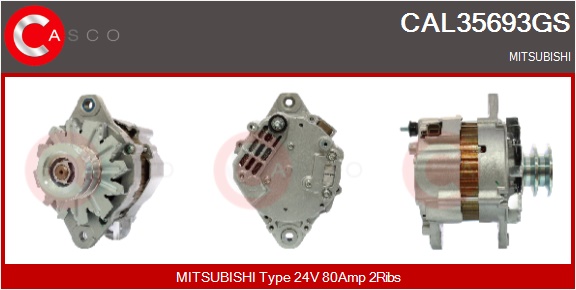 CASCO Altern.MITSUBISHI INDUSTRIAL
