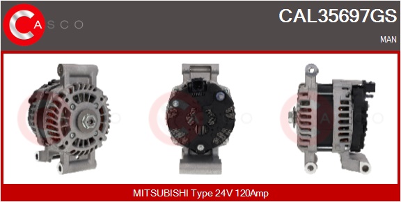 CASCO Alternatore MAN