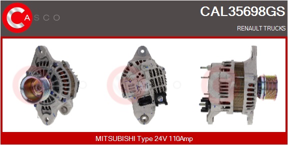 CASCO Alternatore RENAULT
