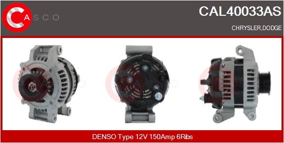 CASCO Altern.CHRYSLER,DODGE