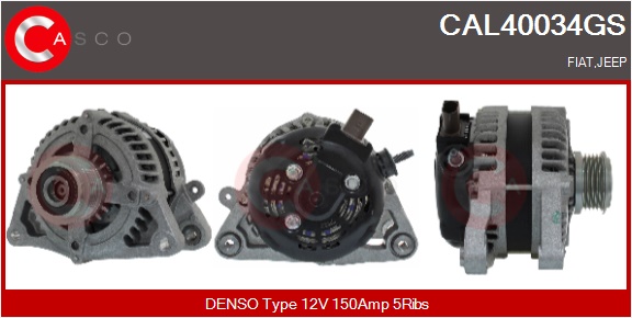 CASCO Altern.FIAT,JEEP