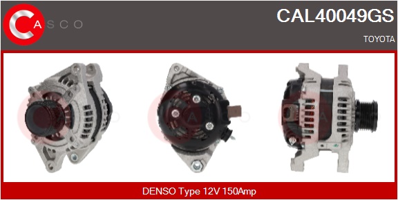 CASCO Alternatore TOYOTA