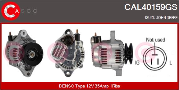 CASCO Altern.ISUZU