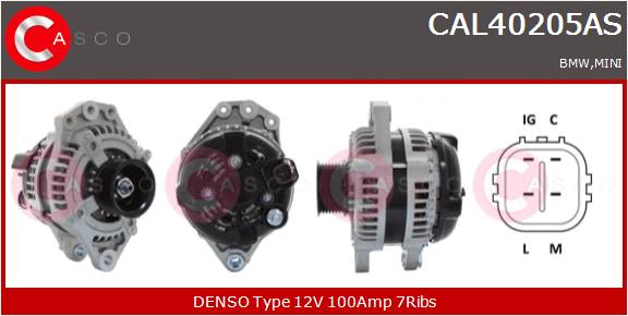 CASCO Altern.BMW,MINI