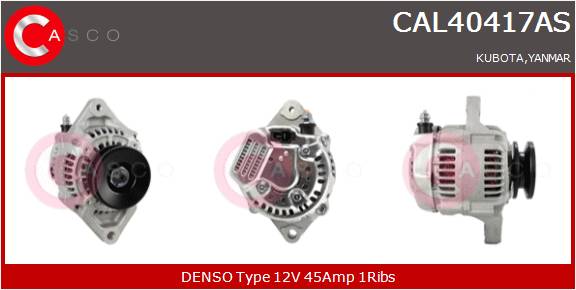 CASCO Altern.KUBOTA,YANMAR