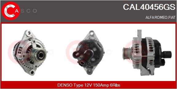CASCO Altern.ALFA, FIAT