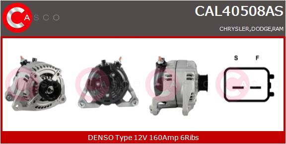 CASCO Altern.CHRYSLER,DODGE,RAM