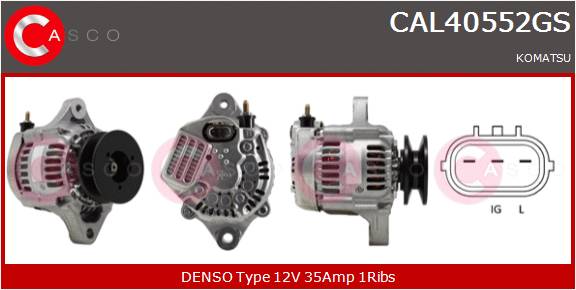 CASCO Altern.KOMATSU