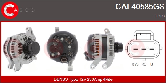 CASCO ALTERNATORE  FORD