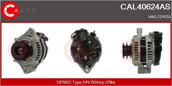 CASCO ALTERNATORE  TOYOTA,HINO