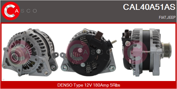 CASCO Alternatore FIAT,JEEP