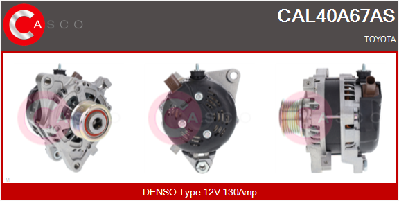 CASCO Alternatore TOYOTA