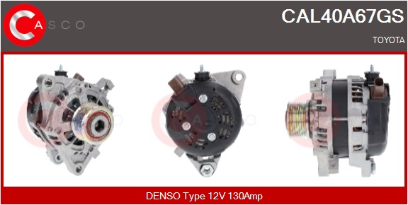 CASCO Alternatore TOYOTA