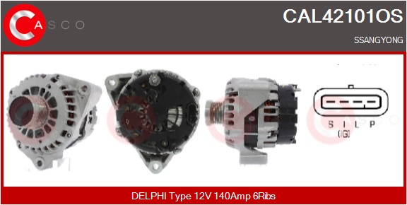 CASCO Altern.SSANGYONG