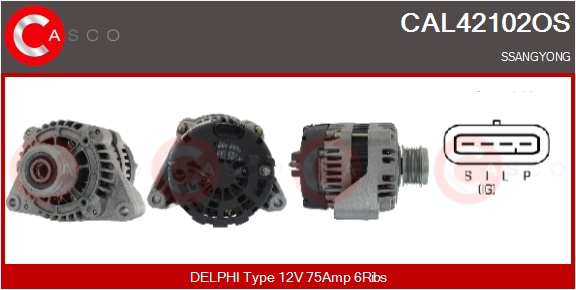 CASCO Altern.SSANGYONG