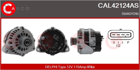 CASCO Altern.SSANGYONG