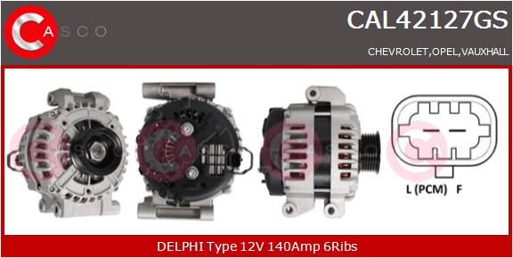 CASCO Altern.CHEVROLET,OPEL