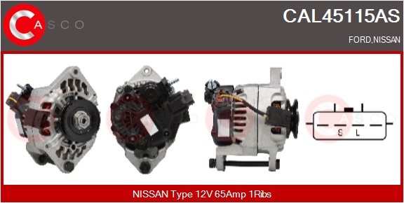 CASCO Altern.NISSAN