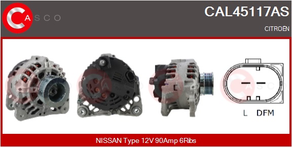 CASCO Altern.NISSAN
