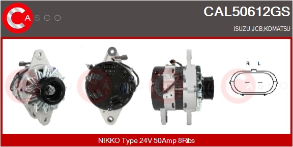 CASCO Altern.ISUZU