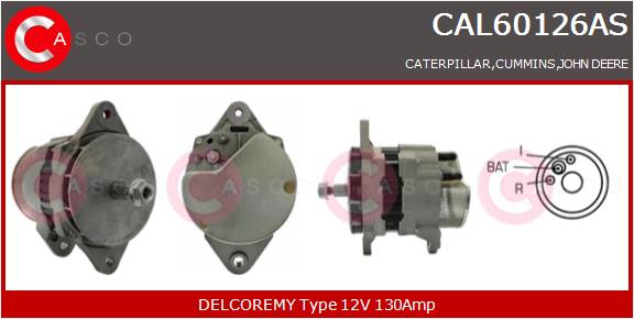 CASCO Altern.CATERPILLAR,CUMMINS