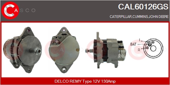 CASCO Altern.CATERPILLAR,CUMMINS