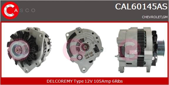 CASCO Altern.CHEVROLET,GM