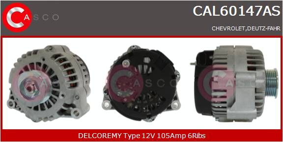 CASCO Altern.CHEVROLET