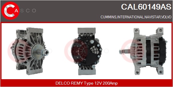 CASCO Altern.CUMMINS, NAVISTAR