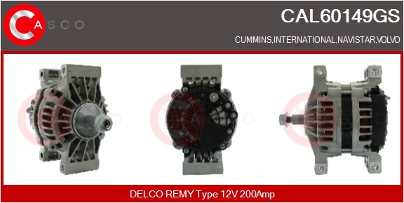 CASCO Altern.CUMMINS, NAVISTAR