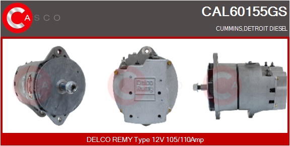CASCO Altern.CUMMINS, DETROIT DIESEL