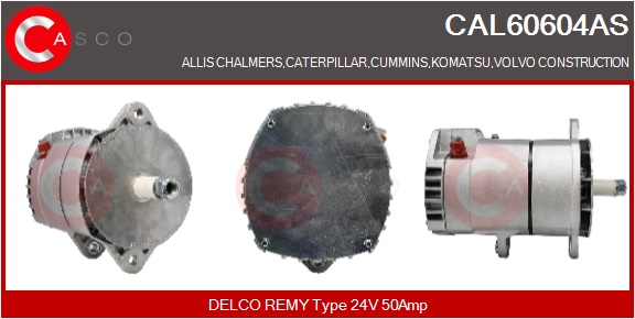 CASCO Altern.CATERPILLAR,CUMMINS