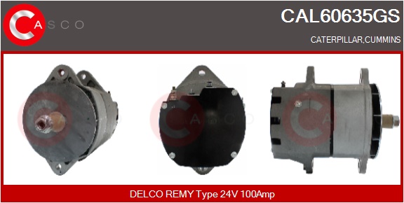 CASCO Altern.CATERPILLAR, CUMMINS