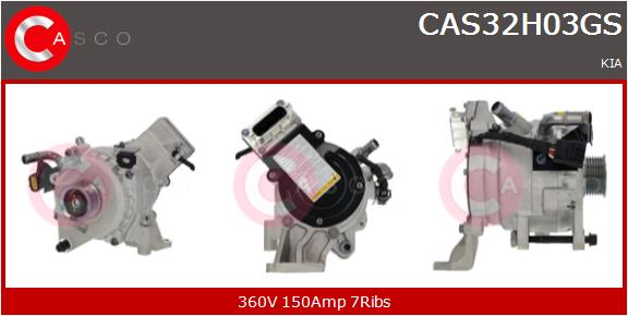 CASCO Alternatore Start&Stop KIA
